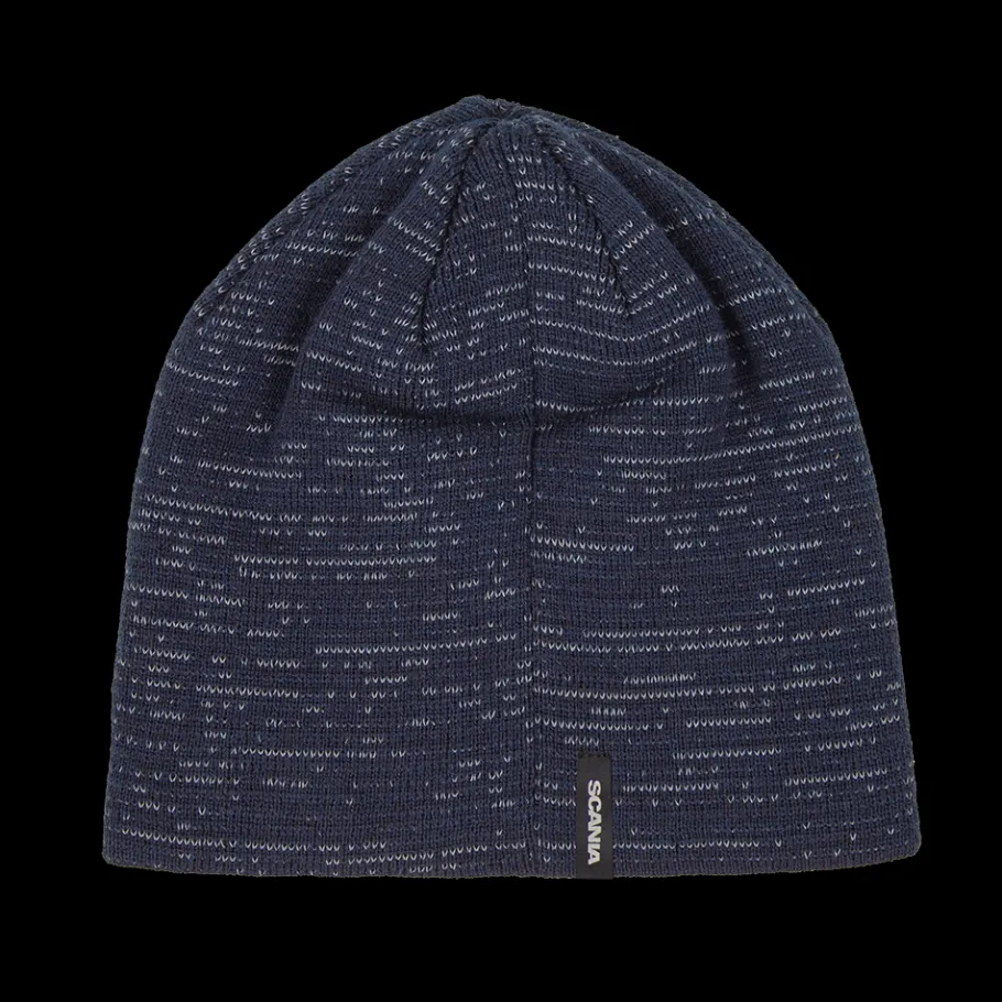 bonnet_rflchissant__bleu_marine_4.webp Casquettes Et Bonnets | Casquettes & Bonnets*Scania Bonnet réfléchissant - Bleu marine