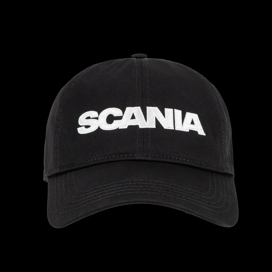 casquette_noir_avec_logo_scania_2.webp Casquettes Et Bonnets | Casquettes & Bonnets*Scania Casquette noir avec logo