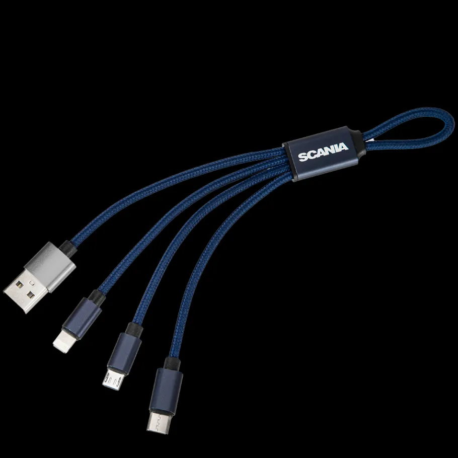 Accessoires*Scania Câble de recharge 4 en 1