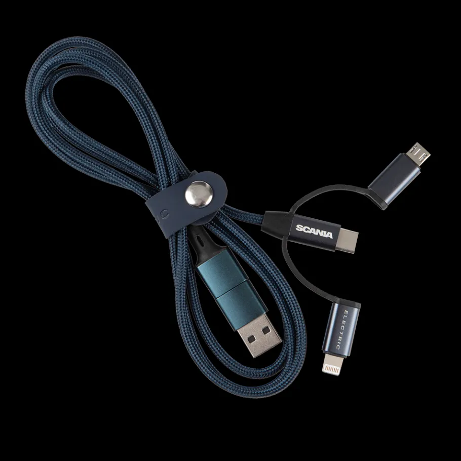 Accessoires*Scania Câble de recharge 3 en 1 Electric