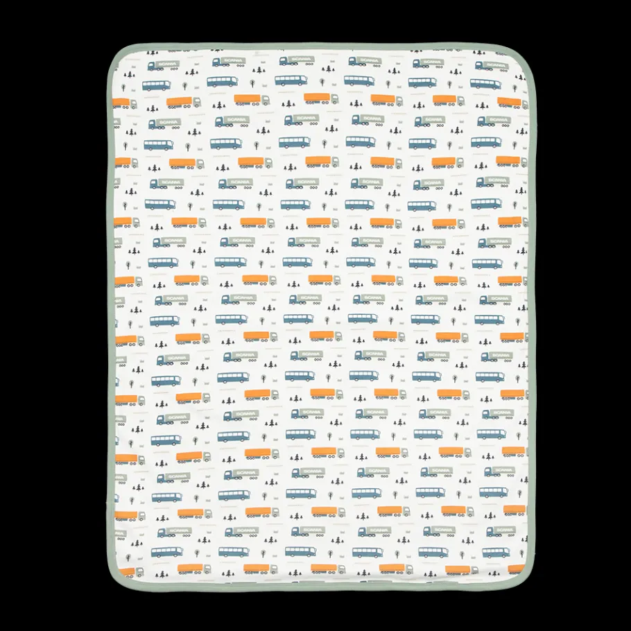 Bébé*Scania Couverture "Camion et bus"