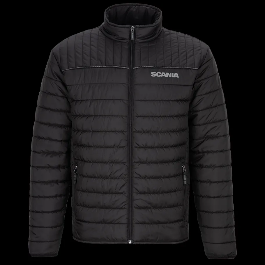 Vestes Et Gilets*Scania Doudoune noire pour homme
