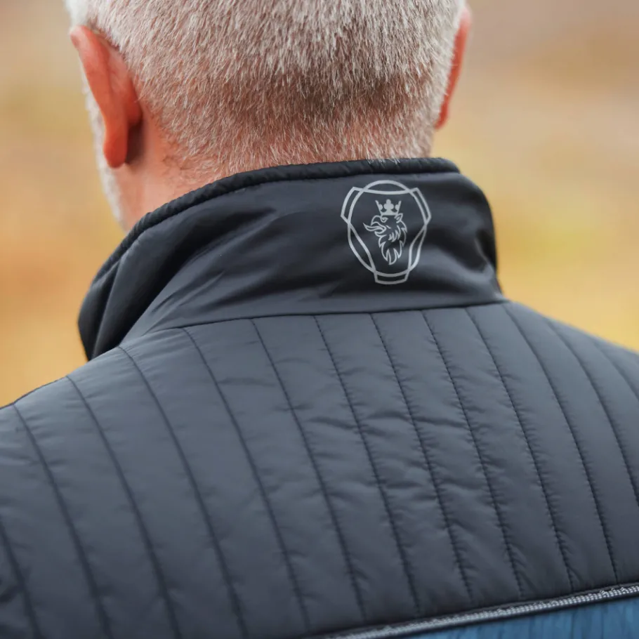 Vestes Et Gilets*Scania Doudoune sans manche Duo bleue pour homme