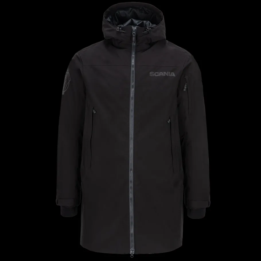 Vestes Et Gilets*Scania Parka noire pour homme