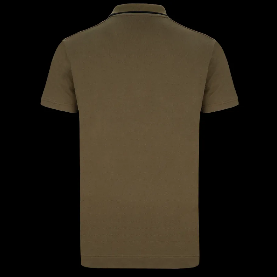 Polos*Scania Polo "Base" vert olive pour homme