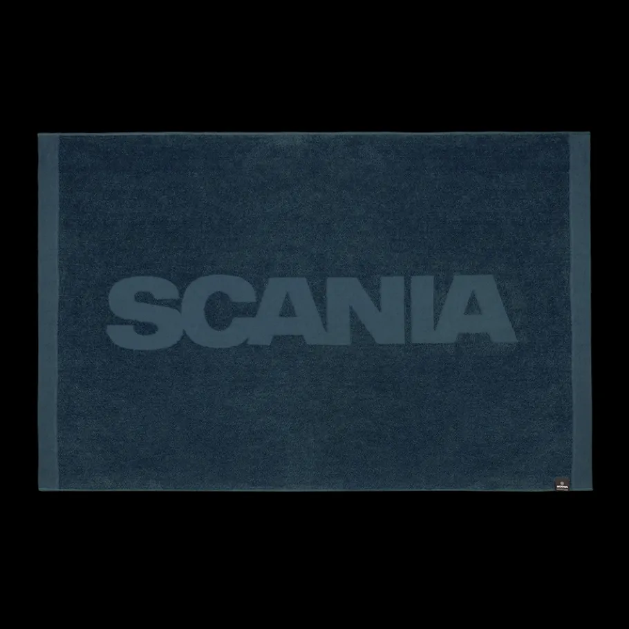 Sports Et Loisirs | Parures De Lit Et Couvertures Et Serviettes*Scania Serviette bleu marine avec logo
