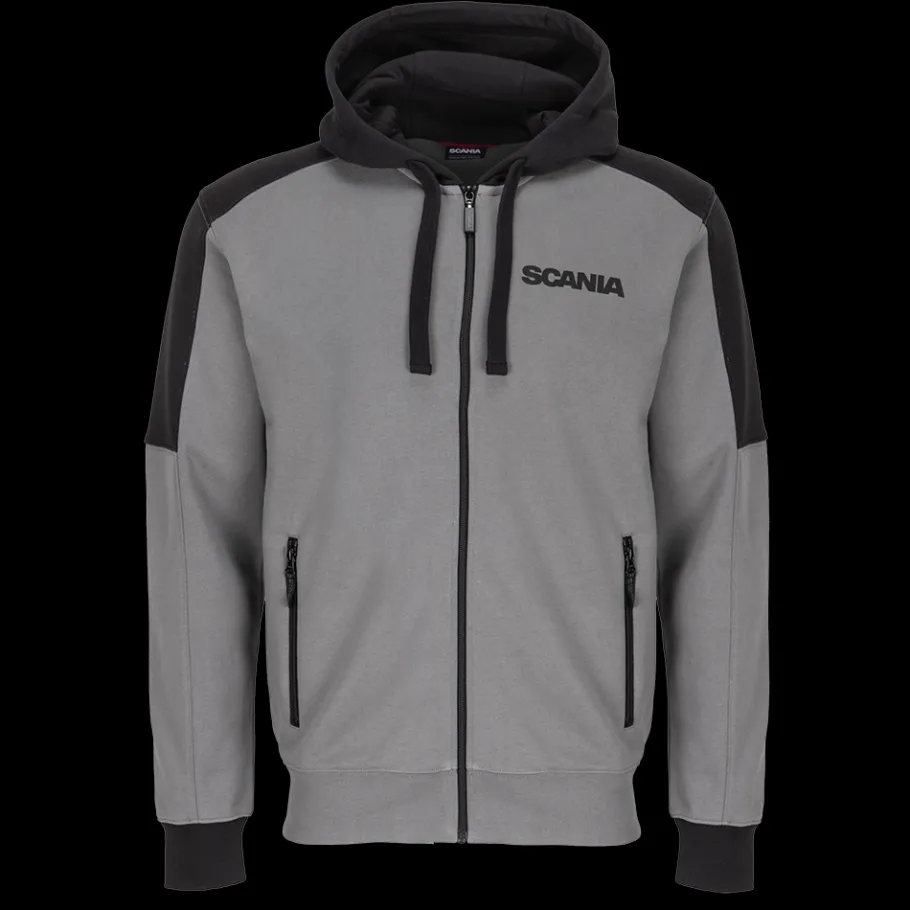 Pulls & Sweats*Scania Sweat à capuche à fermeture éclair V8 pour homme