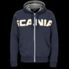 Pulls & Sweats*Scania Sweat à capuche avec logo rétro et fermeture éclair