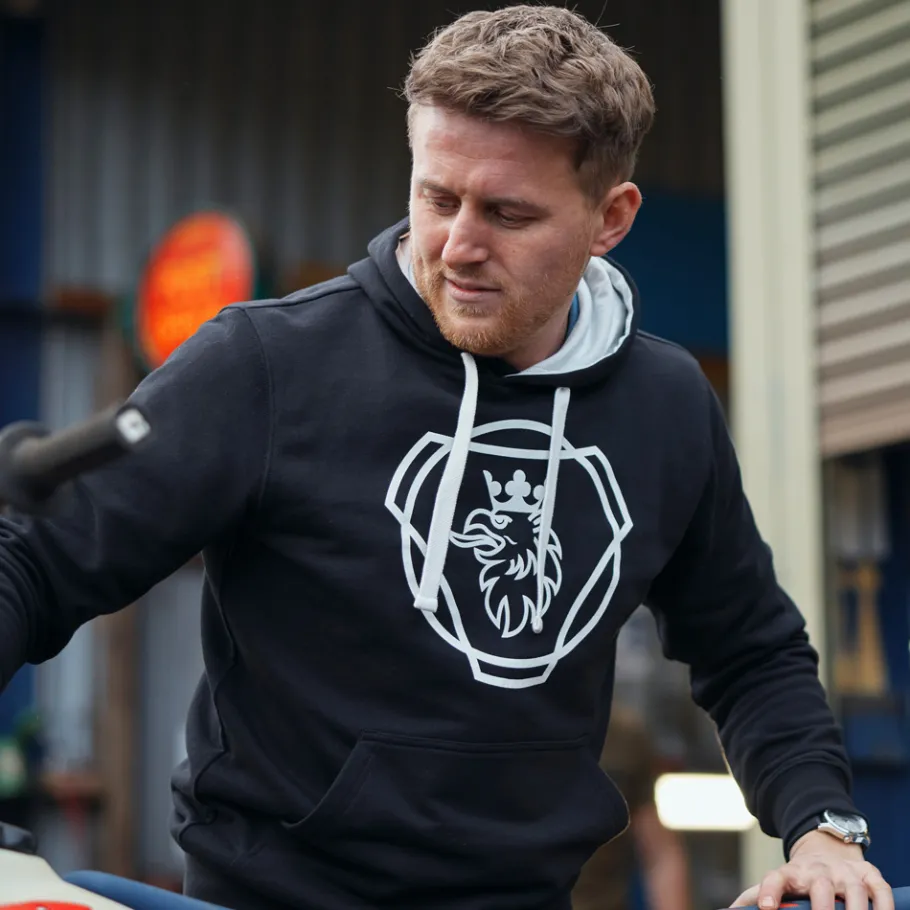 Pulls & Sweats*Scania Sweat à capuche "Base" noir pour homme