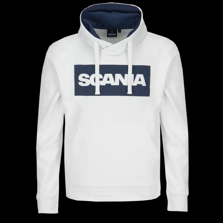 Pulls & Sweats*Scania Sweat à capuche blanc cassé pour homme