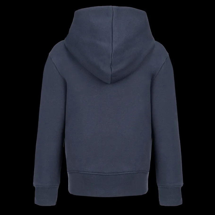 Vêtements*Scania Sweat à capuche bleu marine à rayures pour enfants