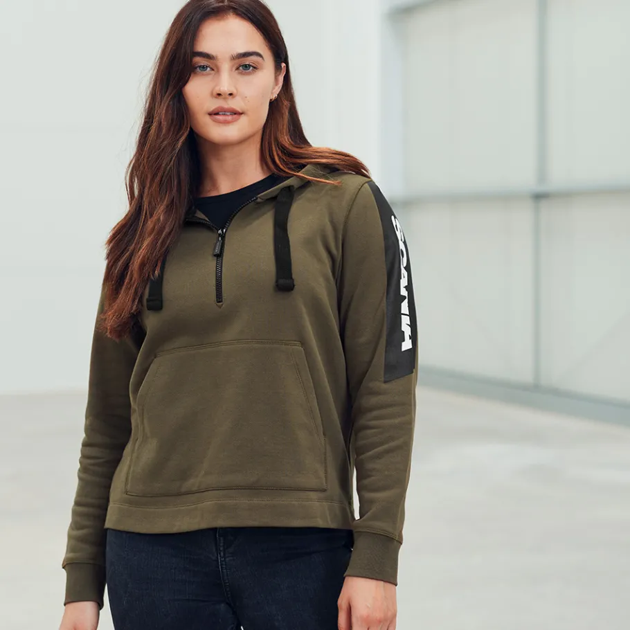 Pulls & Sweats*Scania Sweat à capucheà fermeture éclair pour femme