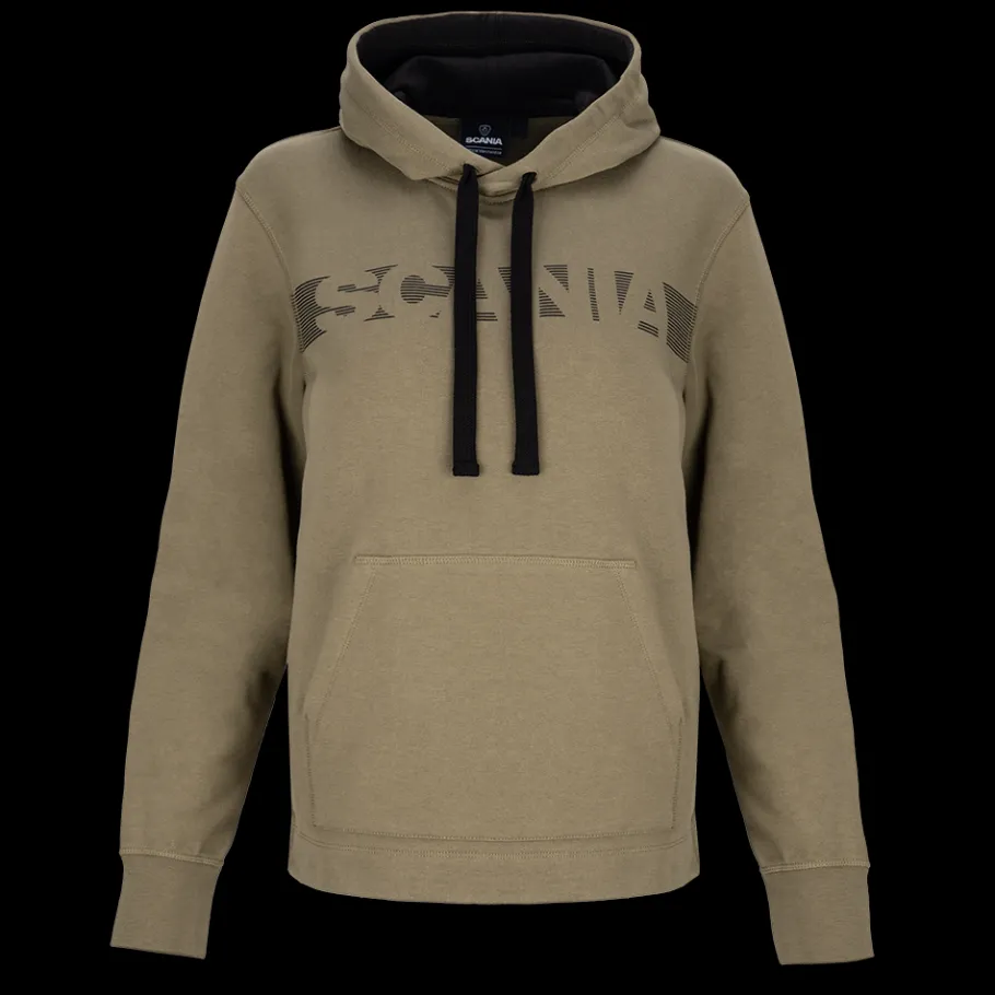 Pulls & Sweats*Scania Sweat à capuche kaki pour femme