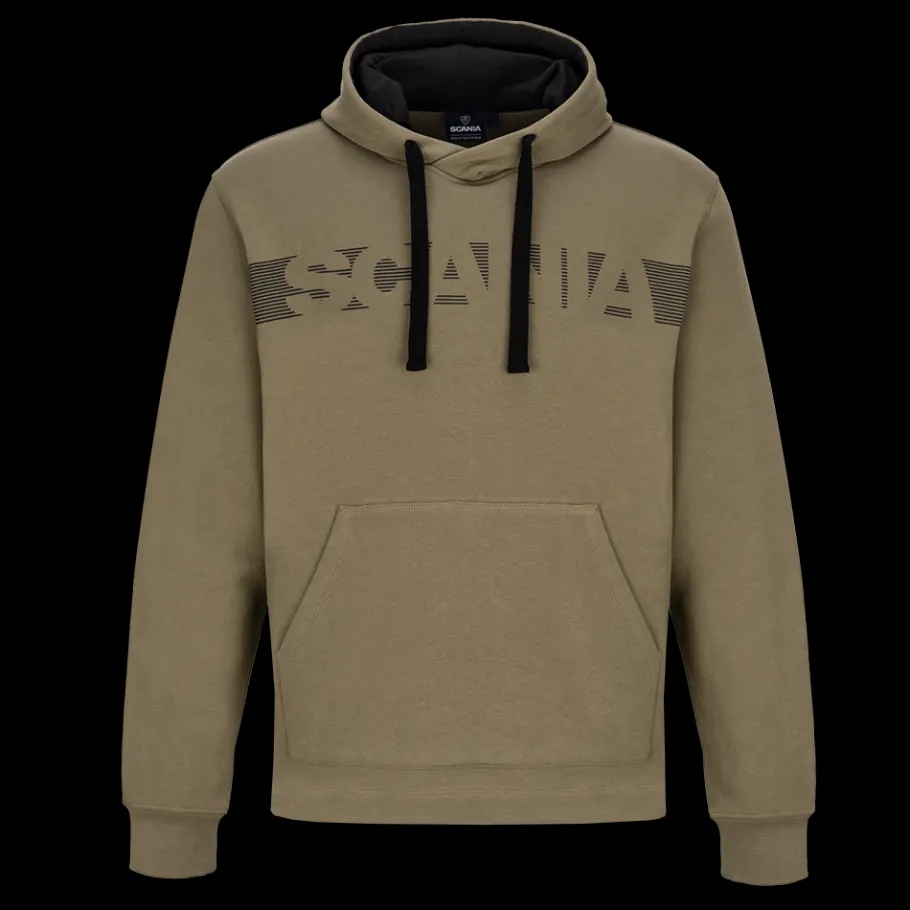 Pulls & Sweats*Scania Sweat à capuche kaki pour homme