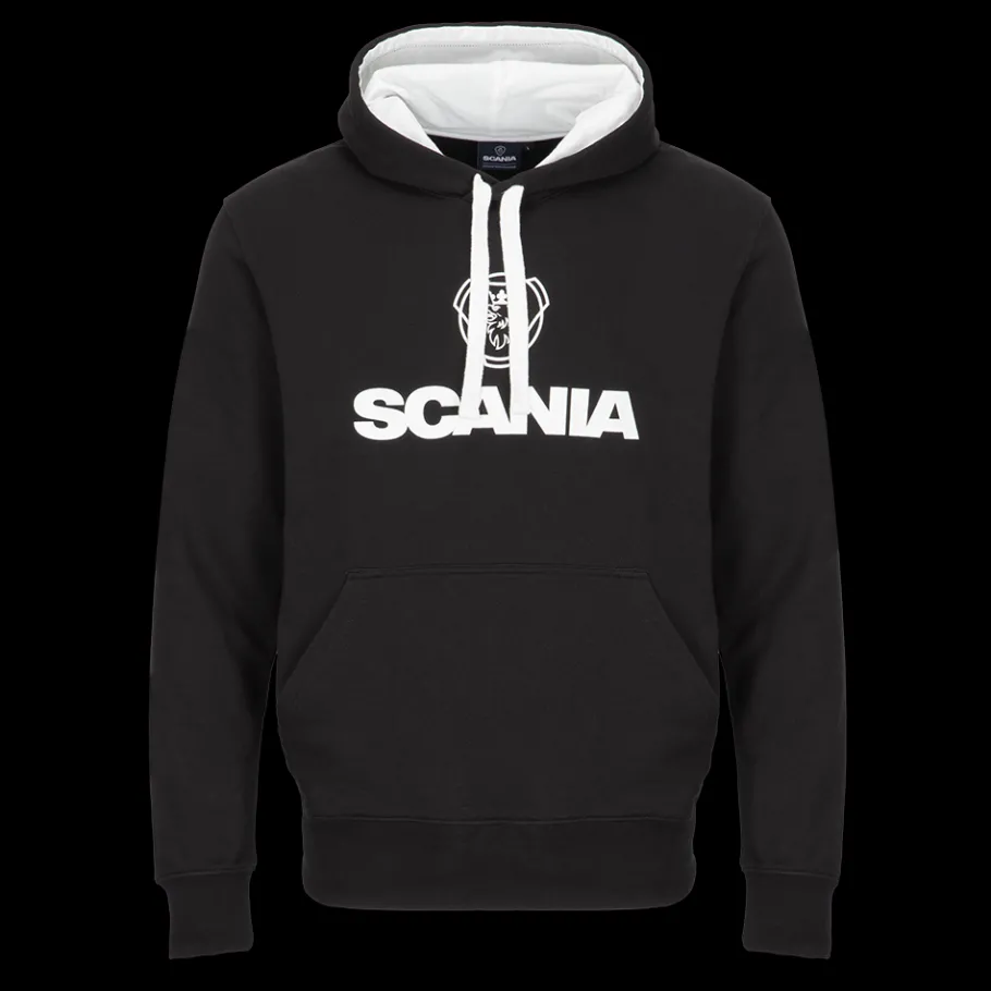 Pulls & Sweats*Scania Sweat à capuche noir pour homme