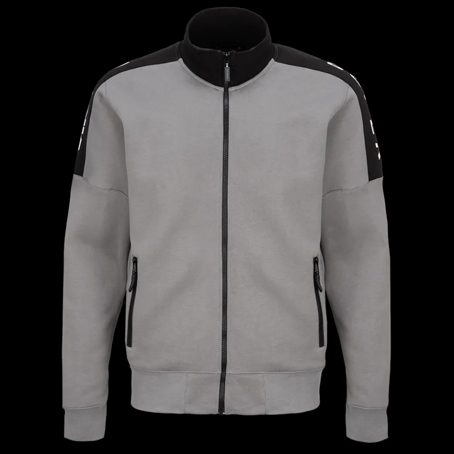 Pulls & Sweats*Scania Sweat-shirt à fermeture éclair "SUPER" gris pierre pour homme