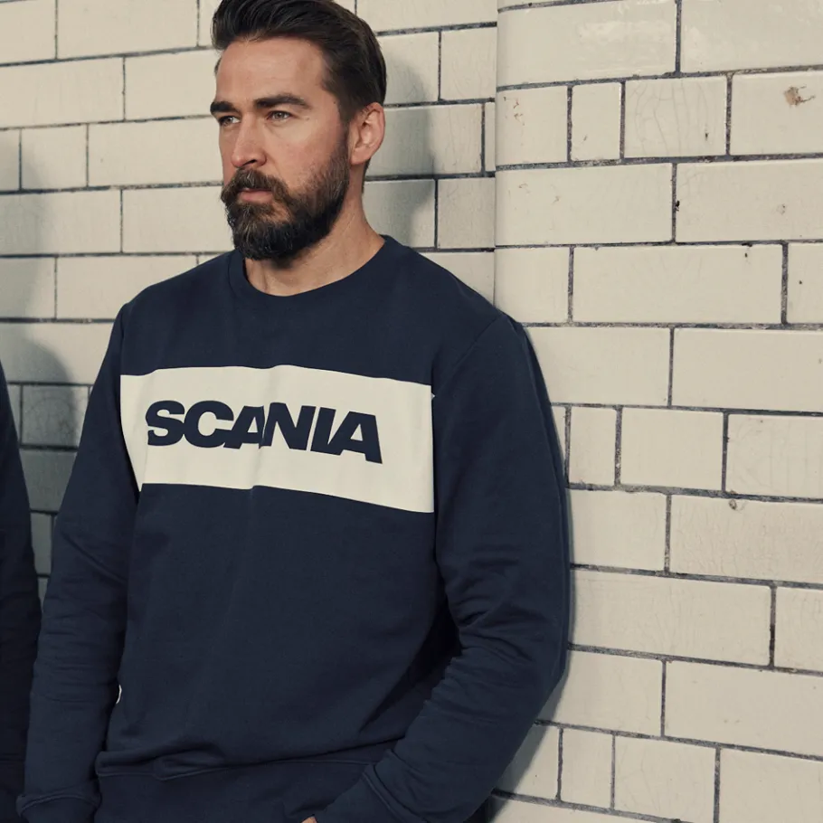 Pulls & Sweats*Scania Sweatshirt pour homme avec logo