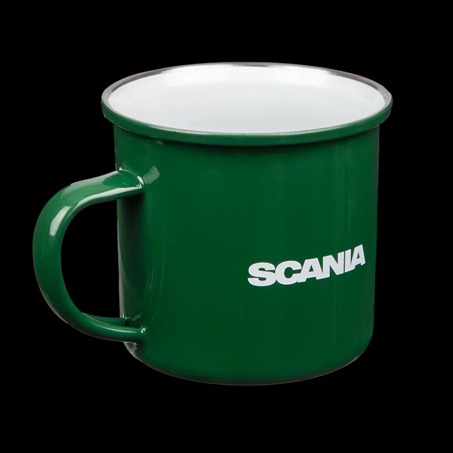 Contenants Boissons & Aliments*Scania Tasse vintage verte en métal