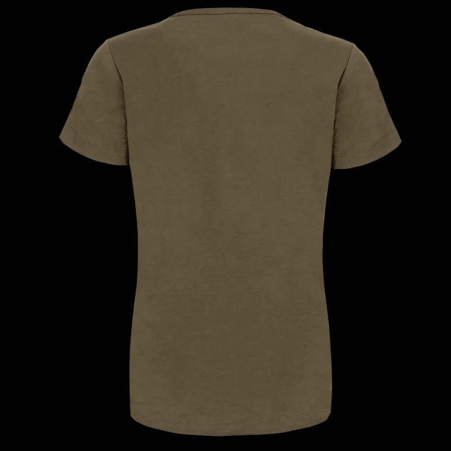 Tee-shirts*Scania T-shirt "Basic Logo" olive pour femme