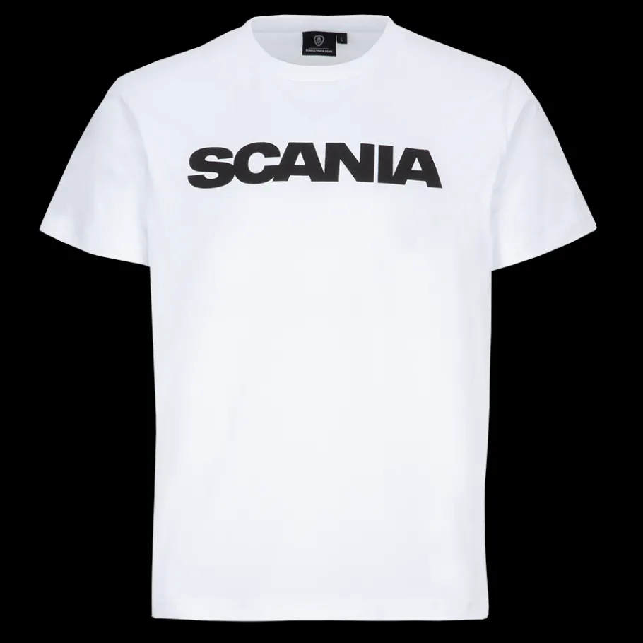 Tee-shirts*Scania T-shirt blanc pour homme