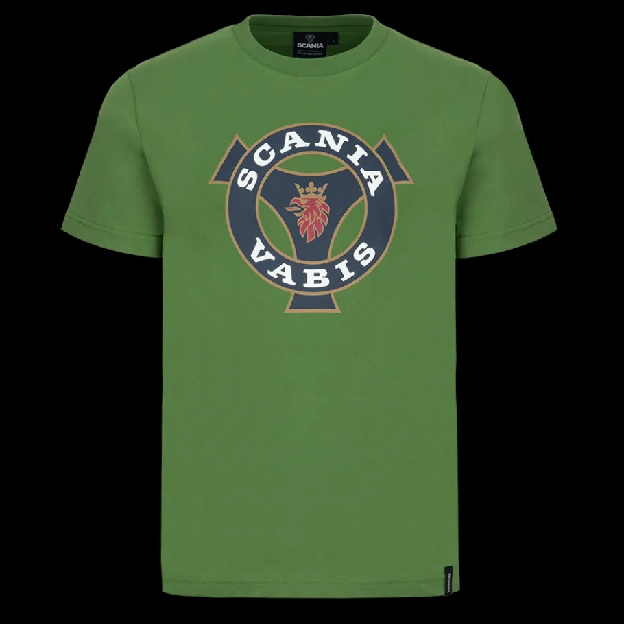 Tee-shirts*Scania T-shirt vert "Heritage" pour homme