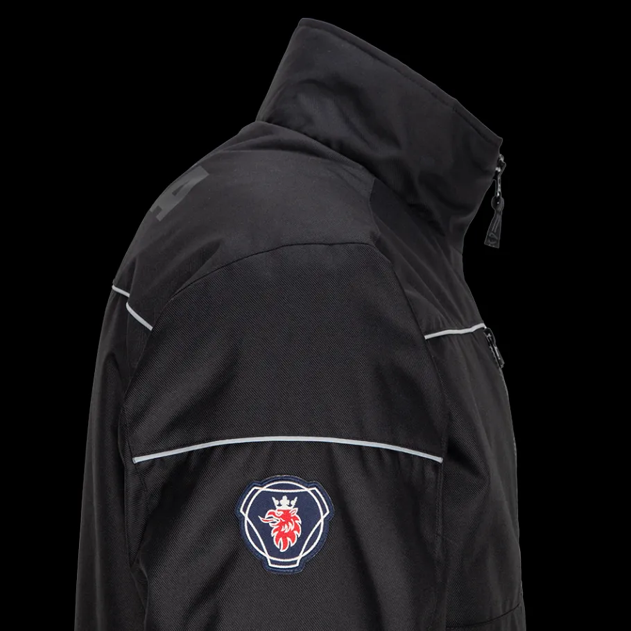 veste_camionneur_noire__pour_homme_1.webp Vestes Et Gilets*Scania Veste "Camionneur" noire 4.0 pour homme