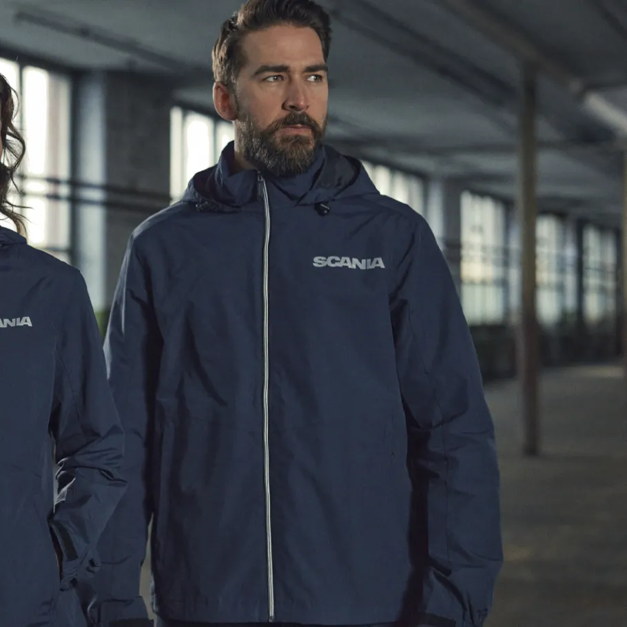 veste_lgre_dperlante_bleu_marine_pour_homme_1.webp Vestes Et Gilets*Scania Veste légère déperlante bleu marine pour homme