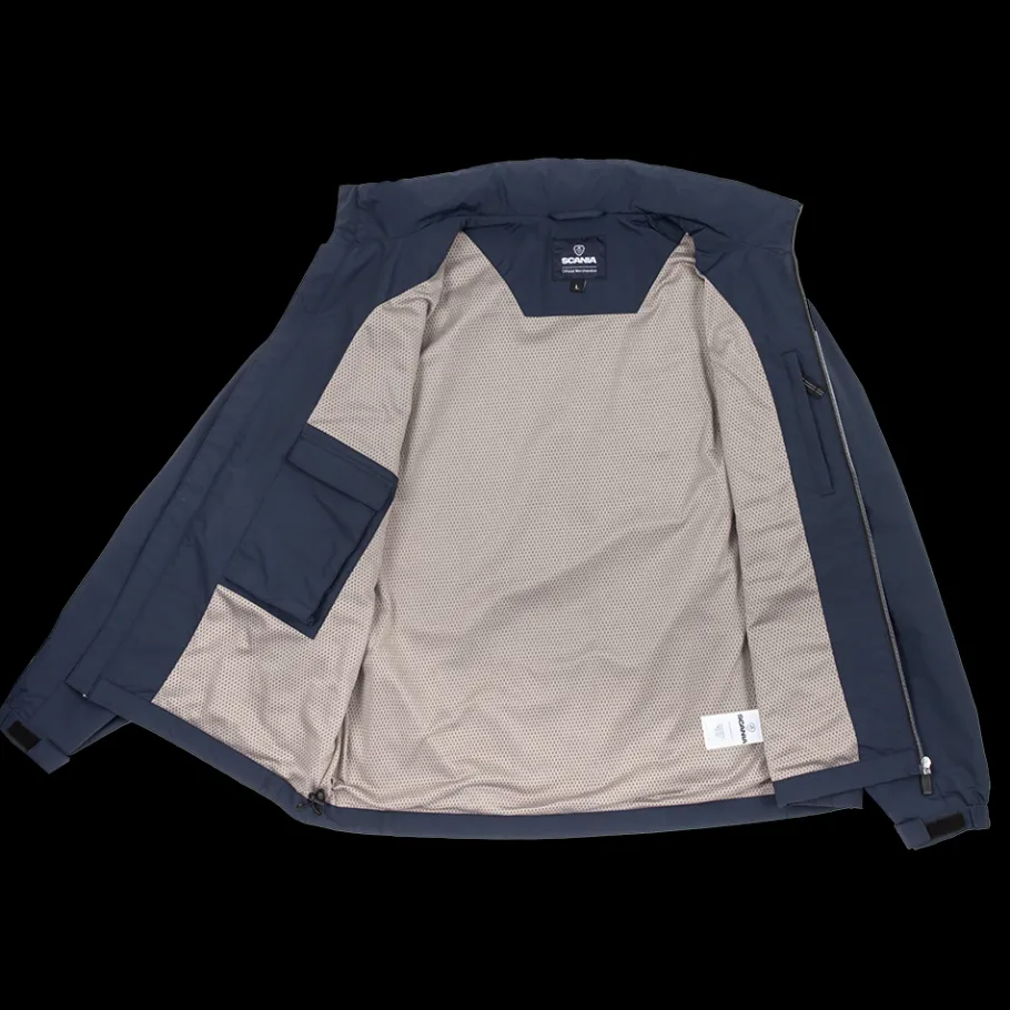veste_lgre_dperlante_bleu_marine_pour_homme_4.webp Vestes Et Gilets*Scania Veste légère déperlante bleu marine pour homme