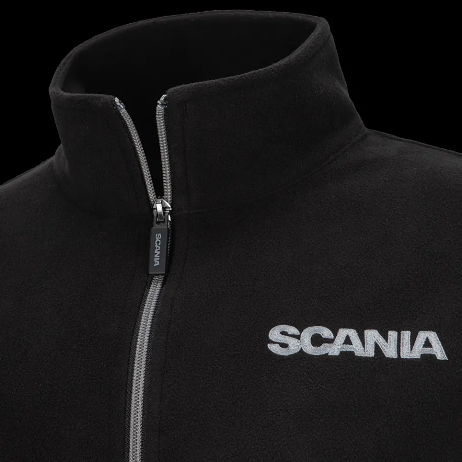 veste_polaire_base_noire_pour_homme_3.webp Vestes Et Gilets*Scania Veste polaire "Base" noire pour homme