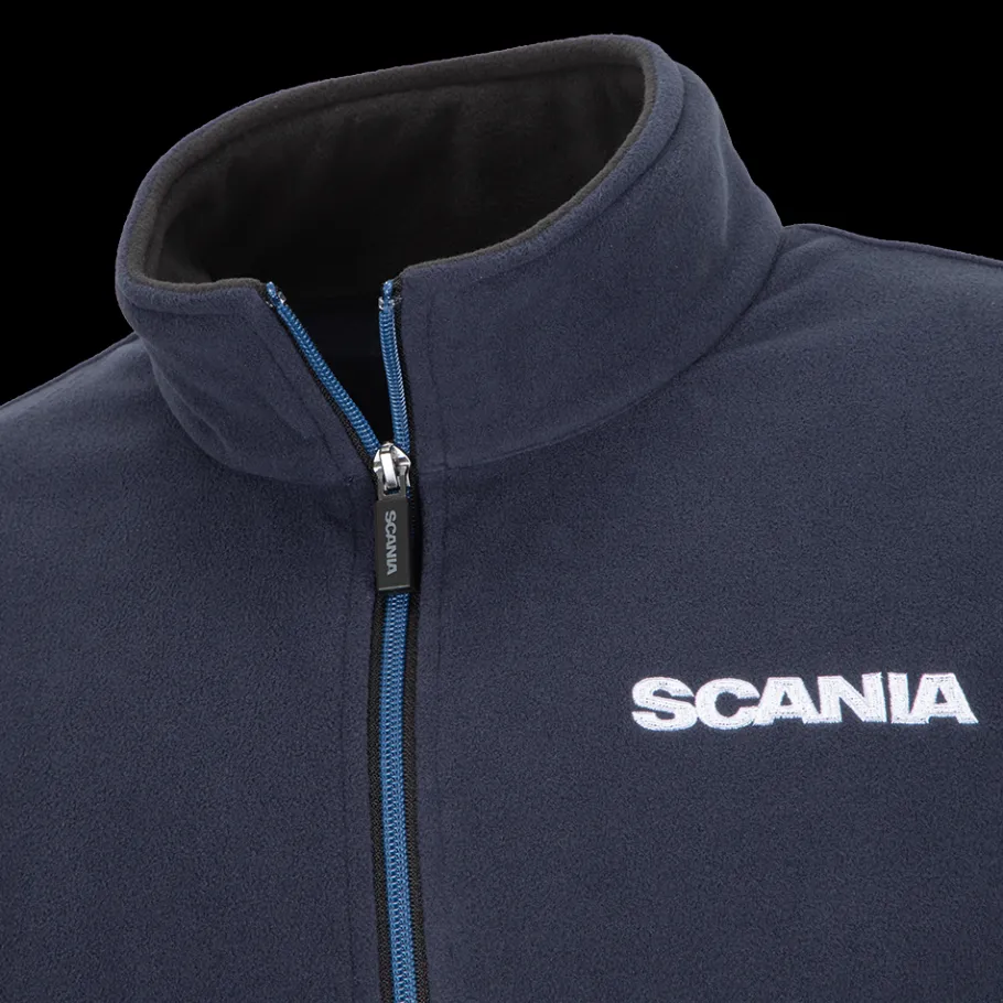 veste_polaire_bleu_marine_pour_homme_5.webp Vestes Et Gilets*Scania Veste polaire bleu marine pour homme